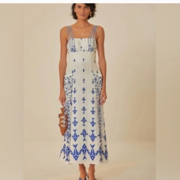 Farm Rio Fish Maxidress - Picture 7 of 7